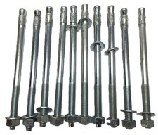 Ultrawedge 3/4"x12" Stainless Steel Wedge Anchor with Nut/Washer Lot of 10 NOS