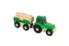 BRIO Traktor mit Holz-Anhänger 63379900