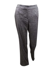 Nine West Women's Trouser Pants (16, Black/Ivory)