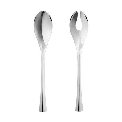 GEORG JENSEN COBRA 2PC SALAD SET STAINLESS STEEL 10020269.NEW IN BOX
