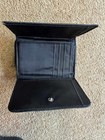 BLACK WALLET/PURSE FOR NOTES AND CARDS