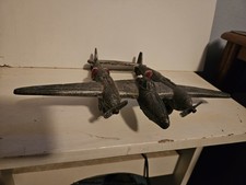 Cast Iron Toy Airplane P-58 Lightning