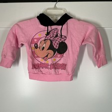 Minnie Disney by Jog Togs Girls Sweatshirt Size 2T Vintage 80  s/90s Made in USA