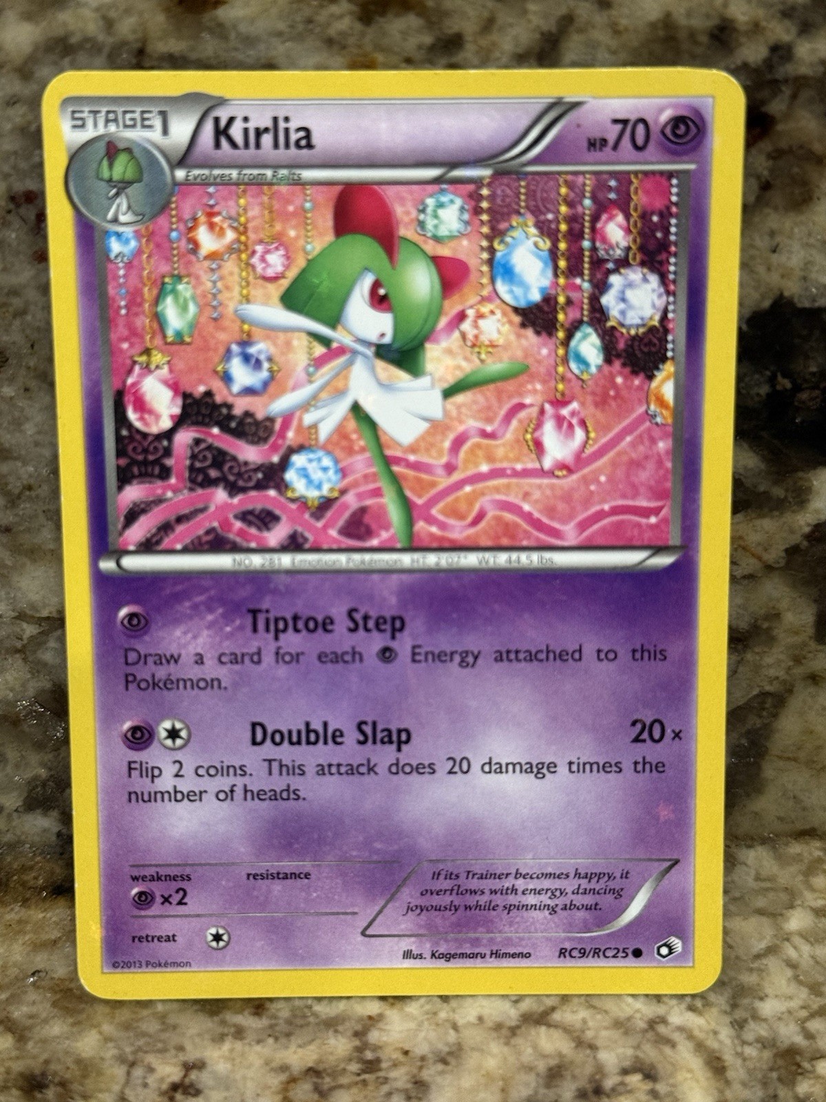 Kirlia Common Legendary Treasures: Radiant Collection RC9/RC25 MP