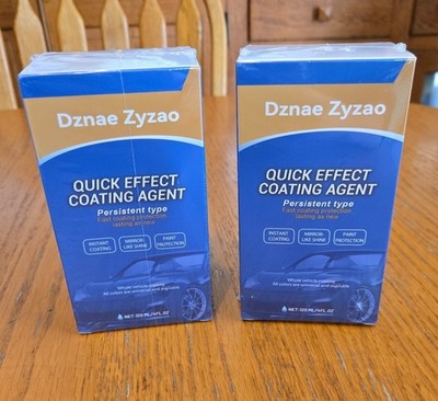 Quick effect coating agent 4 fl oz lot of 2