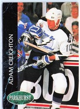 1992-93 Parkhurst #172 Adam Creighton Tampa Bay Lightning