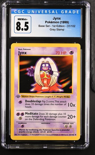 Jynx (1st Edition) graded CGC 8.5 for sale on eBay