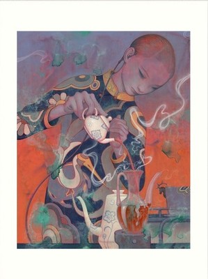 James Jean Tea Time III Kleindruck ungerahmt