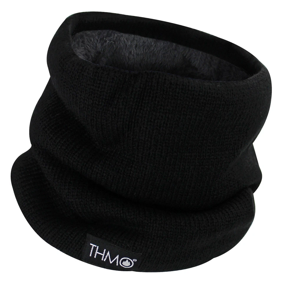 THMO Mens Neck Warmer | Thinsulate Neck Gaiter Fleece | Winter Accessories