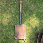 Swiss Army Military Entrenching Tool WW2 Leather Sheath Shovel 1942 Jakob Roth