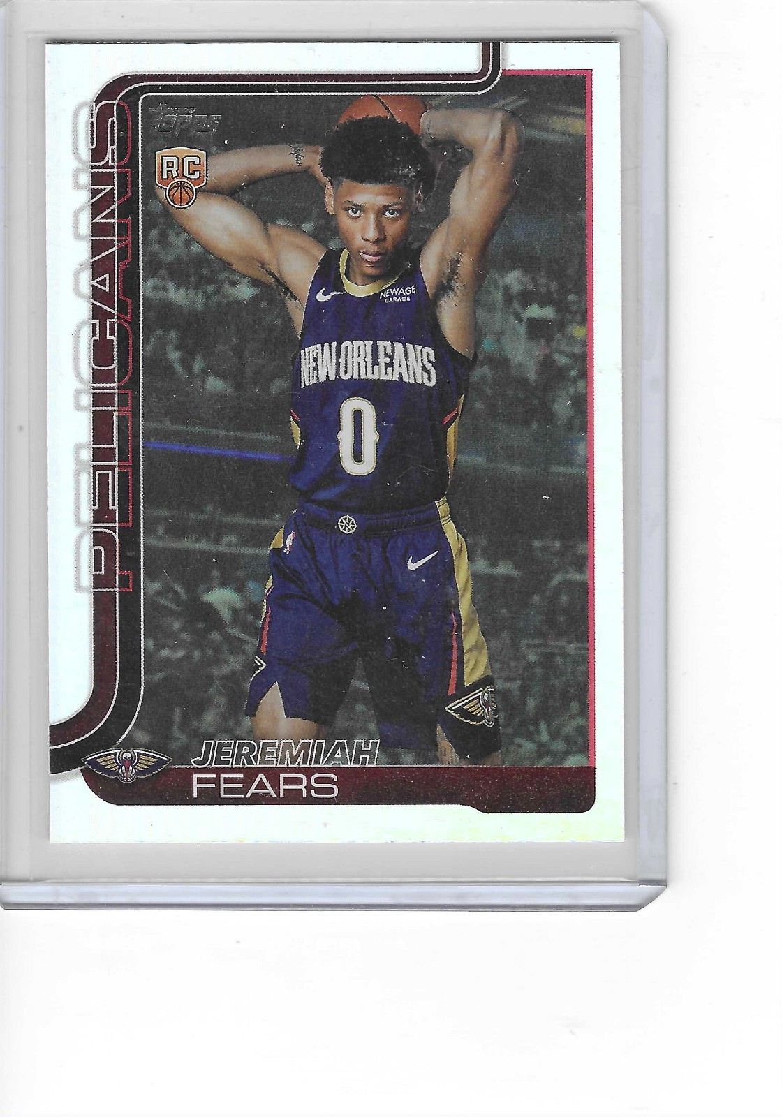 2025-26 Topps - Jeremiah Fears #207 Rainbow Foilboard (RC)