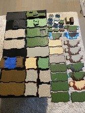 Mega Bloks Dragon Green Grass Land & Water Te...