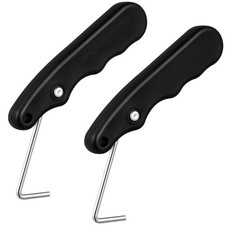2Pcs Ice Skate Lace Tightening Tool Folding Skate Tightener with Hook Hockey