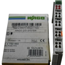 NEW WAGO 750-460 4-Channel Analog Input Modul...