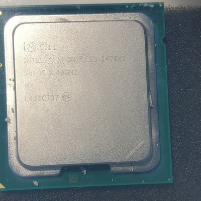 Intel Xeon E5-2470V2 SR19S E5-2470V2 2.40GHz Server CPU Processor