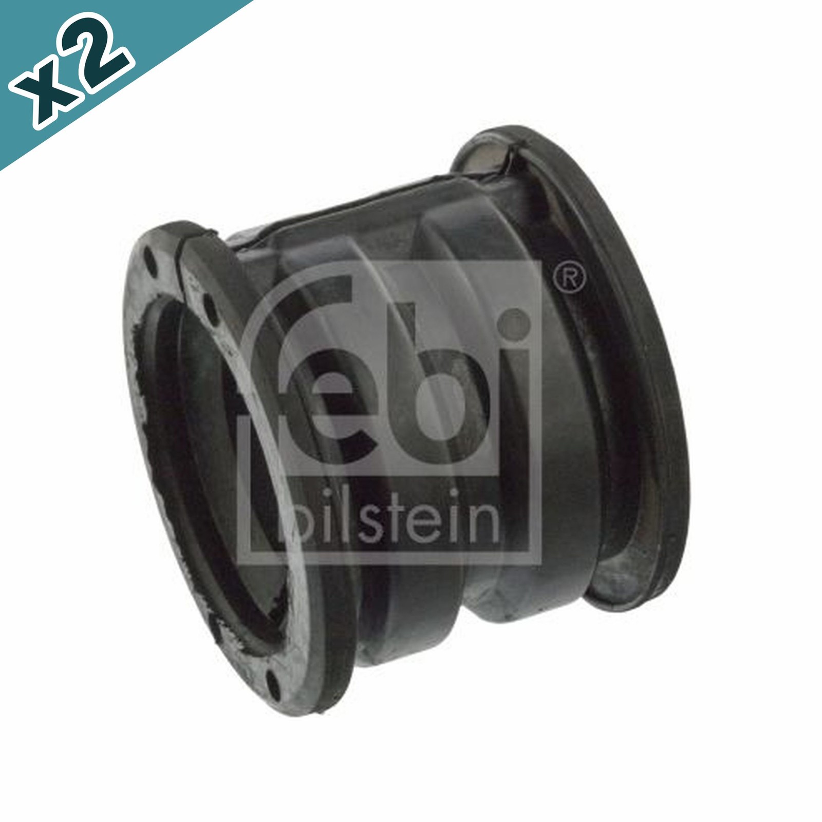 FEBI BILSTEIN 29645 Stabiliser Bar Mounting Rear Inner 61mm Length Fits DAF