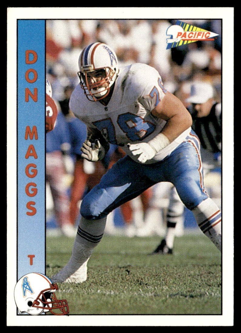 1992 Pacific Don Maggs Houston Oilers #115