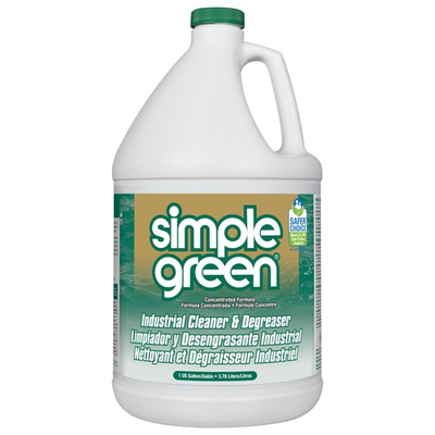 #ad Simple Green Industrial Cleaner and Degreaser 128 Oz. 1 US GALLON White $19.00