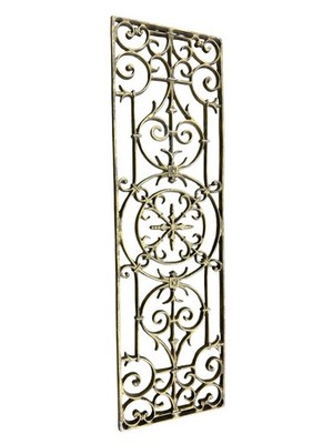 French Wrought Iron Panel
