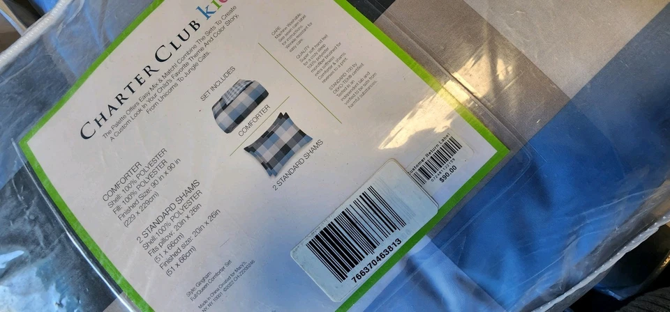 Charter Club 3pcs FULL/Queen Comforter Set - Image 3 of 4