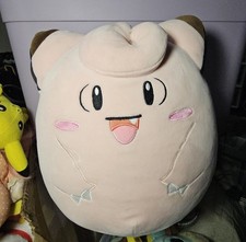 NWT Clefairy Squishmallow Plush 10" Pokemon Jazwares 2024 Pink