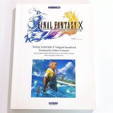 Final Fantasy X 10 Piano Sheet Music Original Soundtrack Score Japan Game Used