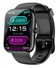 Smart Watch with Alexa Built-in, 1.83" HD Touchscreen & Fitness Tracker with ...