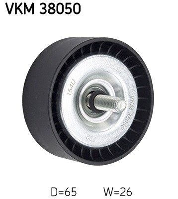 Centre SKF VKM 38050 Deflection/Guide Pulley, V-ribbed belt for MERCEDES-BENZ