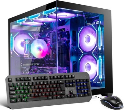Custom ARGB GAMING PC UP Ryzen 7 5800X 16GB RAM 1TB NVMe SSD RTX 3070 8GB WIN 11
