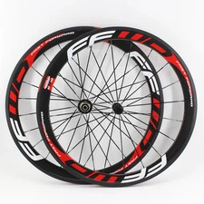 38/50/60/88mm Depth 700C Road Bike Carbon Wheelset with Basalt Brake Surface