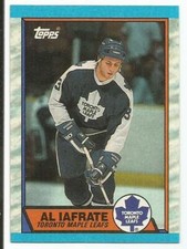 AL IAFRATE 1989-90 TOPPS CARD NM-MT CONDITION TORONTO MAPLE LEAFS