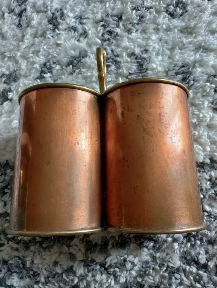 Enfriador/portador de vino de cobre y latón Foto 2 de 4