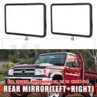 <!--F#f_0-->2PC Door Mirror Heads Black Left+Right For Toyota Landcruiser 70 75 78 Hilux Ute<!--F/-->