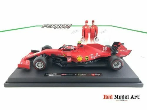 Modellini statici di auto da corsa Formula 1 Burago Scala 1:18 Ferrari