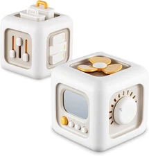 Busy Activity Cube for Fine Motor Skill Learning Montessori Toys