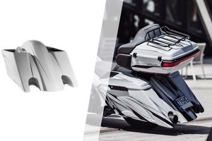 harley davidson stretched bolsas and fender