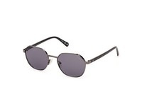 Guess Sonnenbrille GU00116 08A Silber Rauch Herren