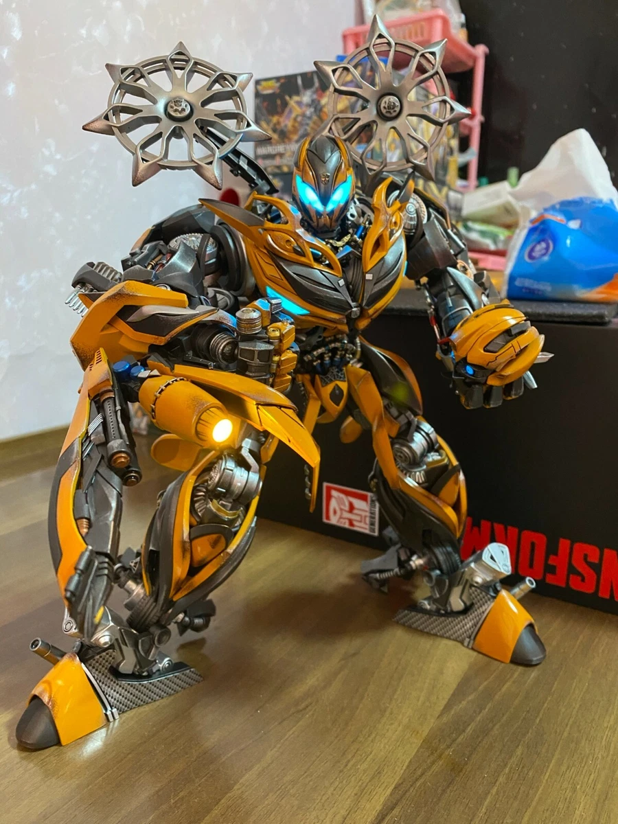 IN STOCK Comicave 1 18 Ultimate Bumblebee Led 75 Alloy Figure 2
