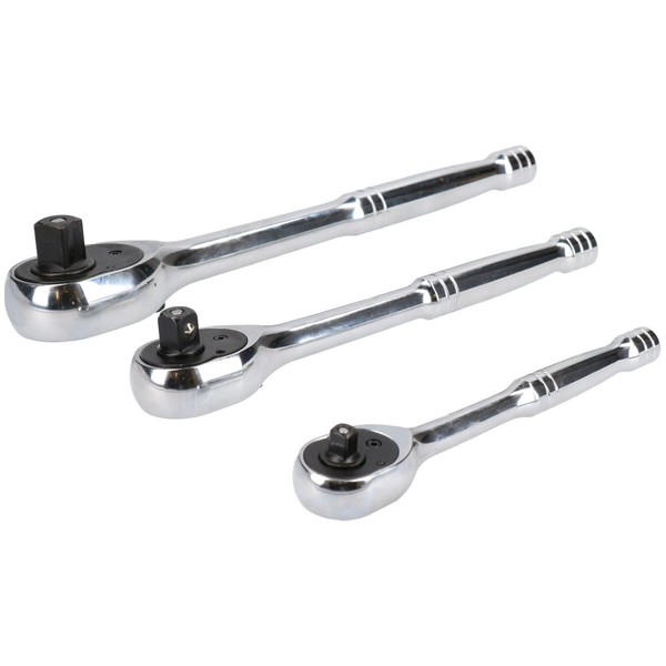 1/4 Zoll 3/8 Zoll 1/2 Zoll Antrieb Ratschen 72 ZäHne Schnellspanner Steckschl...-image
