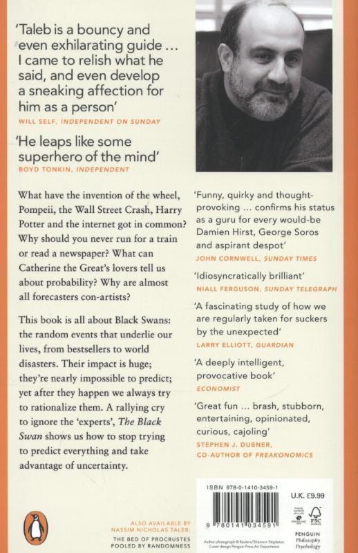 Thumbnail - The Black Swan | Nassim Nicholas Taleb | 2008 | Englisch