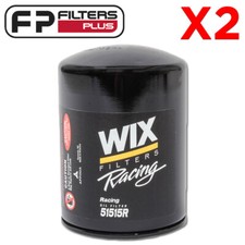 2 X Wix Racing Oil Filter 51515R Fits Ford, Toyota -  B2, Z9, LF3313, P550008