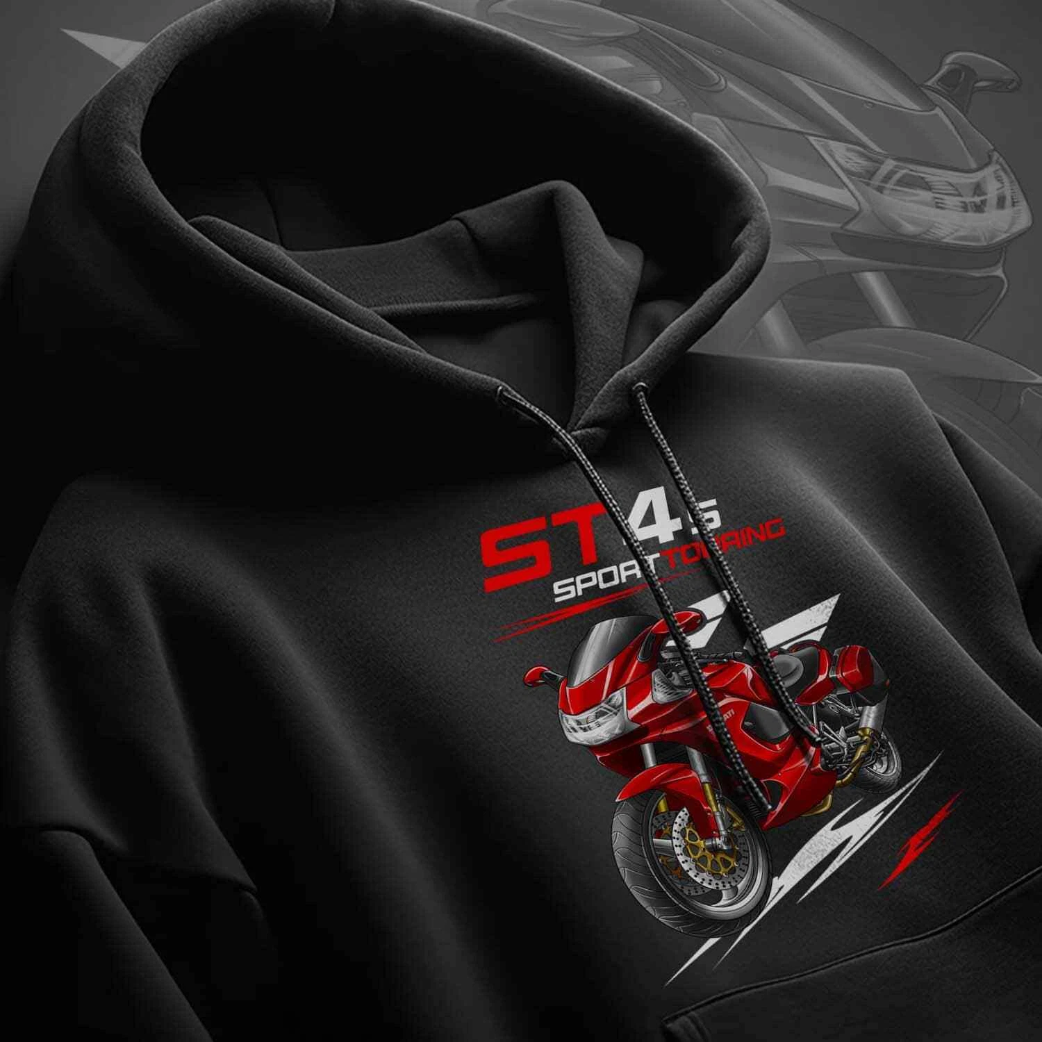 Ducati ST4 ST4s Touring Motorcycle Hoodie Pullover for Riders