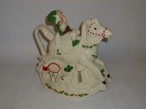 Elf and Rocking Horse Teapot - Genuine Collectable - RARE - Picture 5 of 15