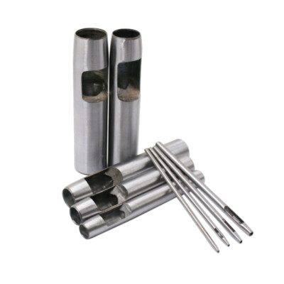 DIY Craft Round Steel Leather Punch Hole Tools Puncher Carbon Tool Sets 15-38mm