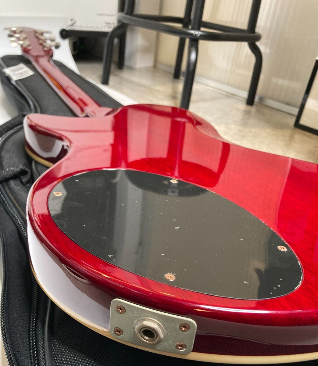 VOX SSC-33 Trans Red CoAxe Pickups Mahogany 2010 Rare Retro VOX SSC-33 Trans Red CoAxe Pickups Mahogany 2010 Rare Retro