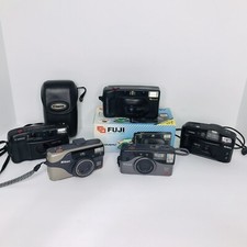 Nikon Canon Fuji 35mm Film Camera Lot of 5 - Need Work Read Parts Repair
