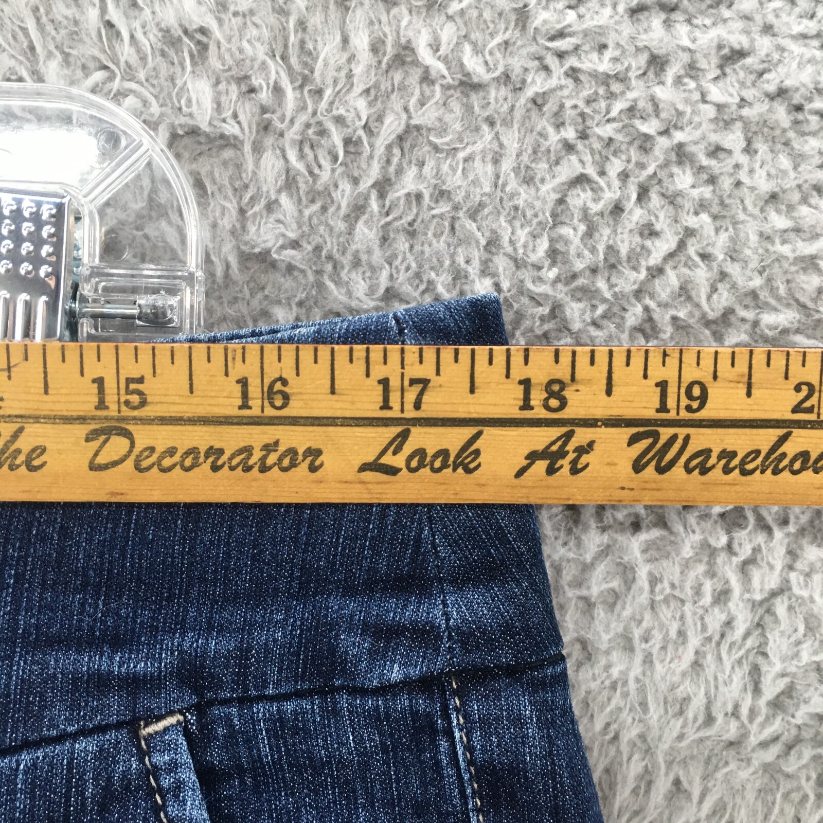 Jag Jeans Slim Fit Capri Pants Womens (Actual 35.5x 24) Blue Dark Wash Mid Rise