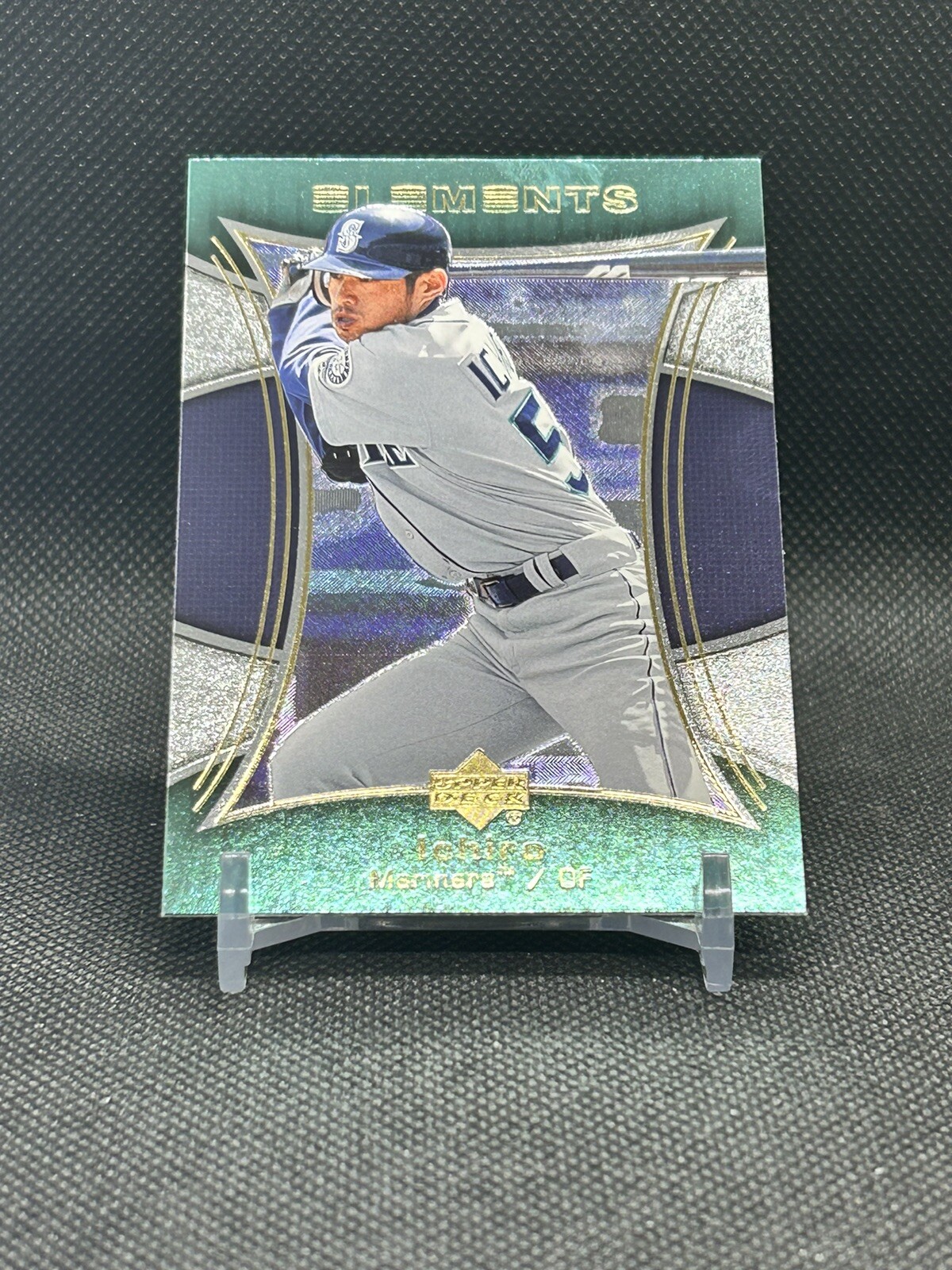 ICHIRO SUZUKI 2007 Upper Deck ELEMENTS #77 Mariners HOF ⚾️