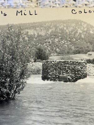 1950s Black And White Photograph Sutter s Mill Coloma