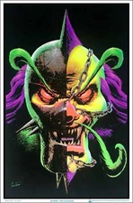 ICP Link Duality by Tom Wood Blacklight Poster - Flocked 23" x 35"